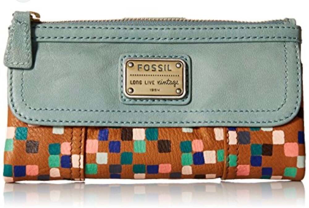 Fossil Long Live Vintage 1954 Emory Leather Bifold Wallet - Picture 1 of 5
